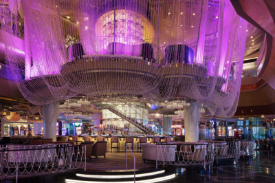 The Chandelier at The Cosmopolitan Turns into a Dazzling Holiday Wonderland