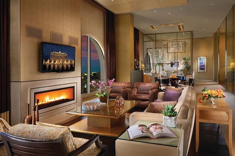 Chairman Suite, The Bellagio ($7,000/night)