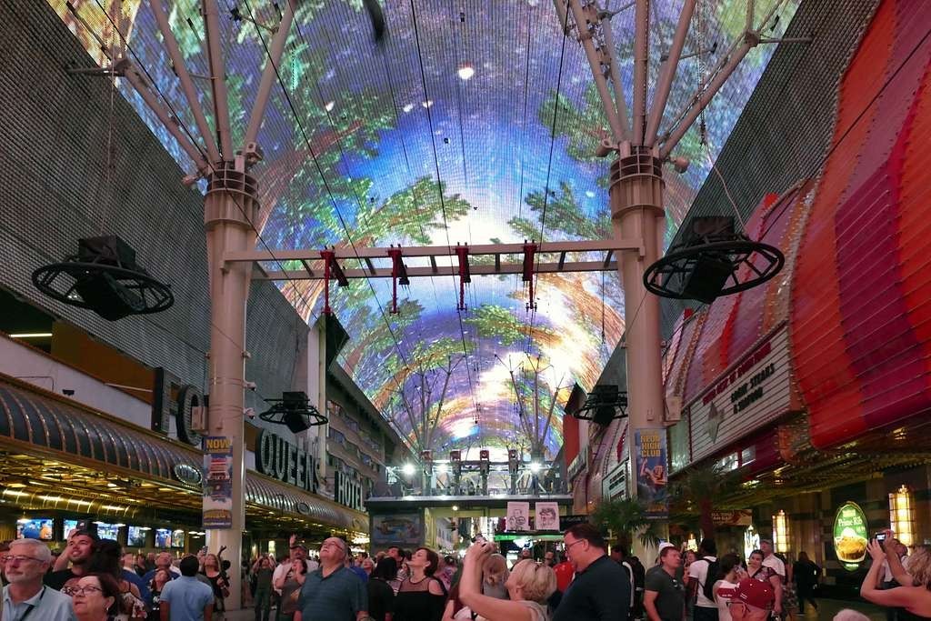 The Startling Fremont Street Experience