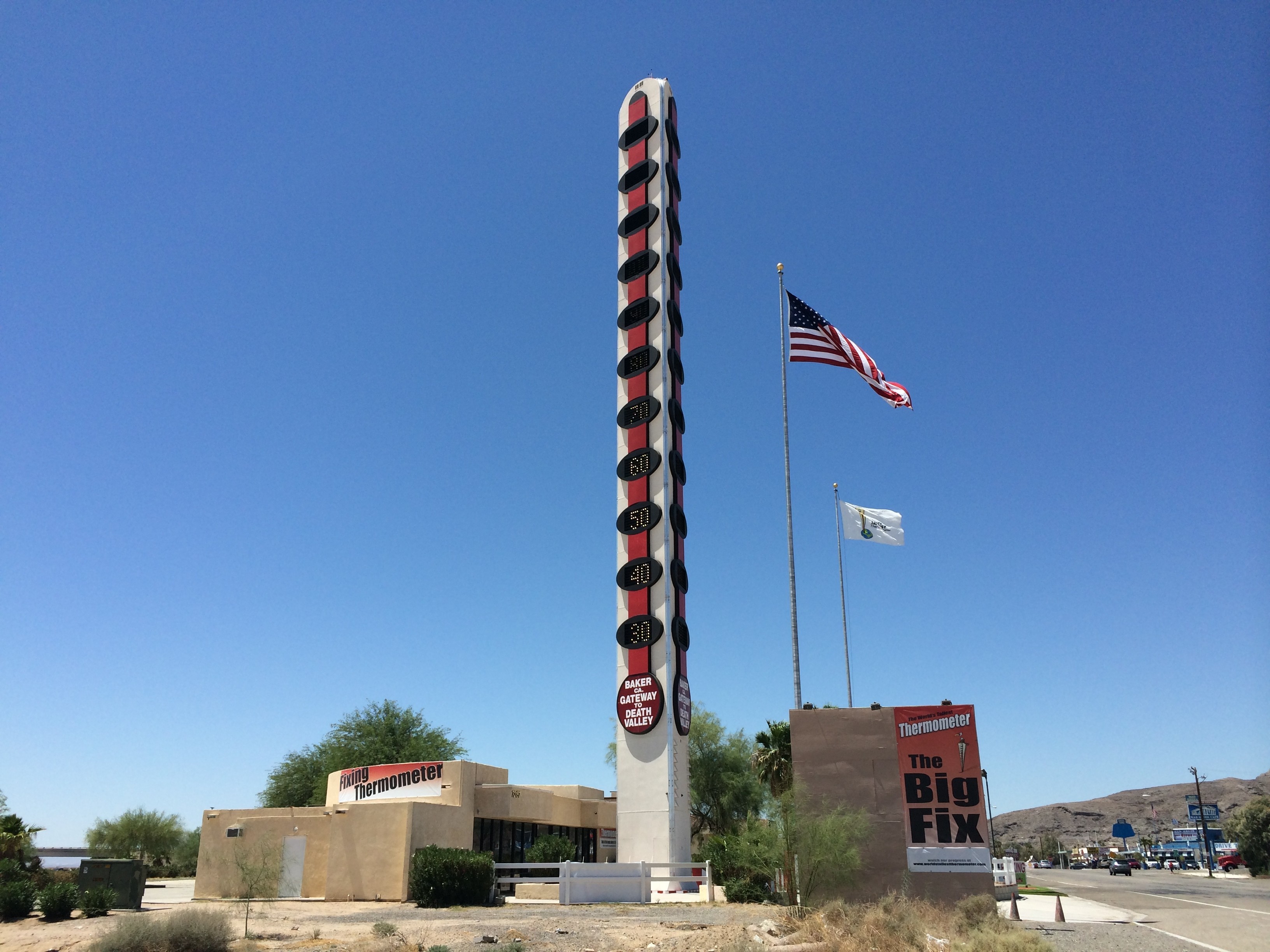 World's Tallest Thermometer