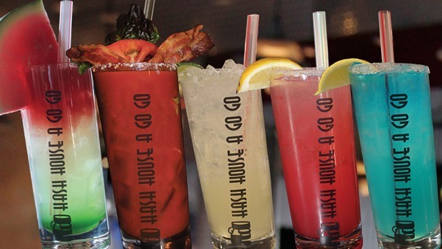 Spiked Kiwi Watermelon Lemonade, Hash House A Go Go