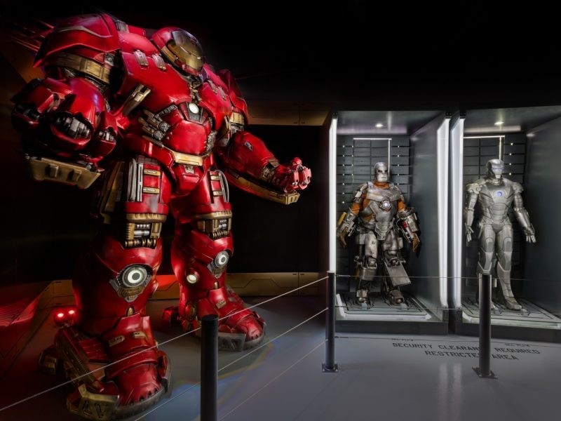 Check out the Avengers Museum