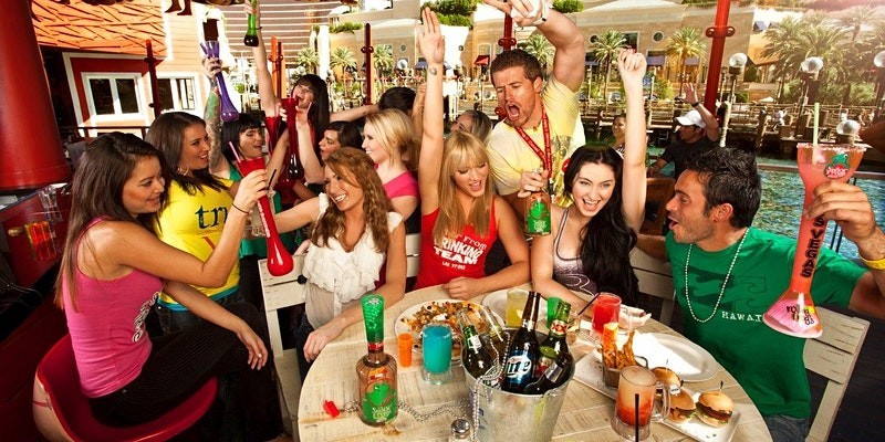 Take advantage of Senor Frog's open bar deal