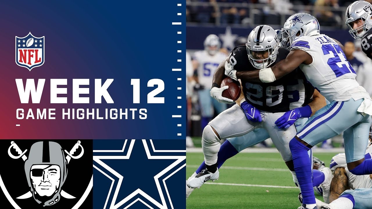 The Las Vegas Raiders defeat the Cowboys on Thanksgiving day