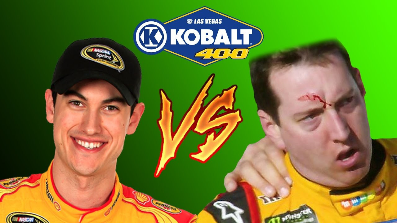 #5 Kyle Busch loses a fight to Joey Logano in his hometown of Las Vegas