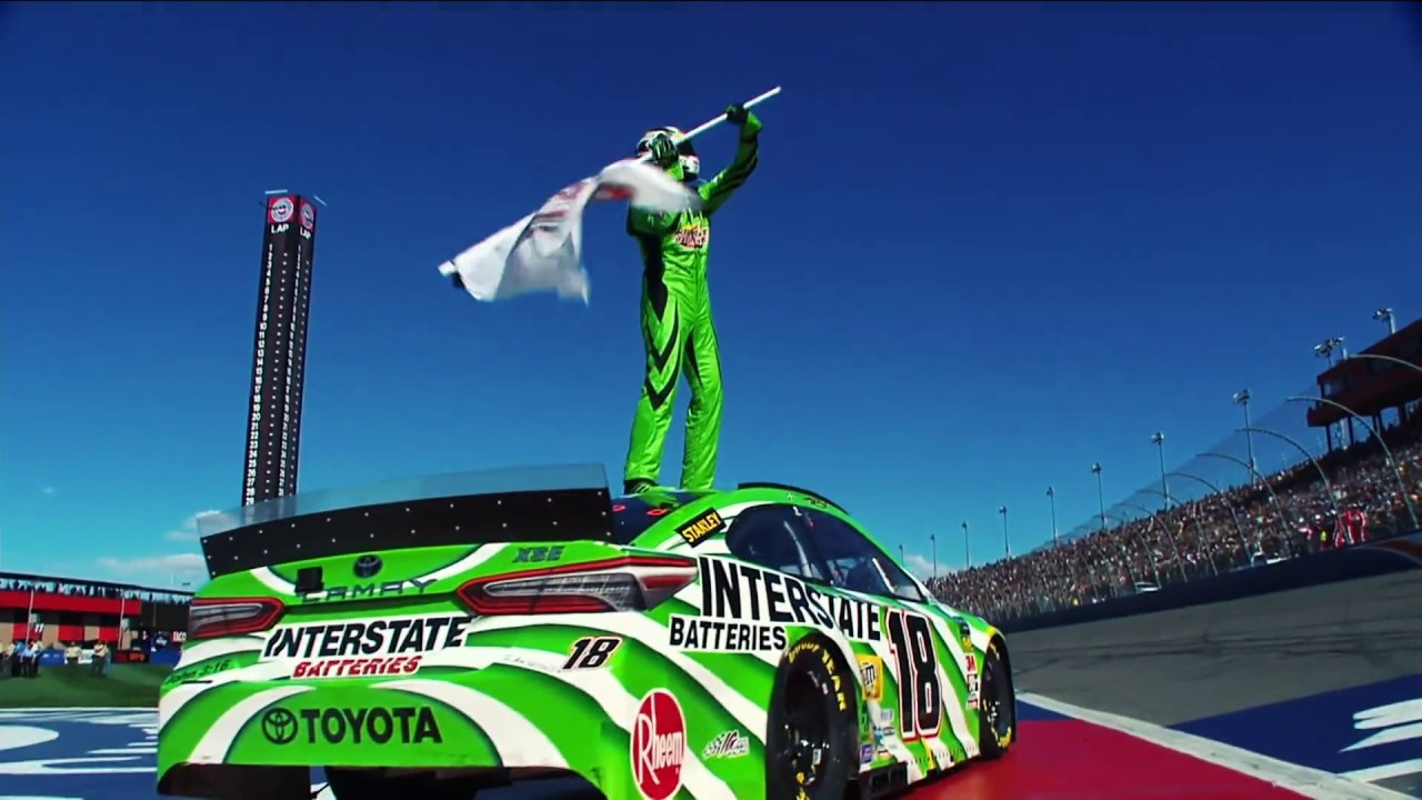 #1 Kyle Busch (Las Vegas native and NASCAR Cup Series champion)