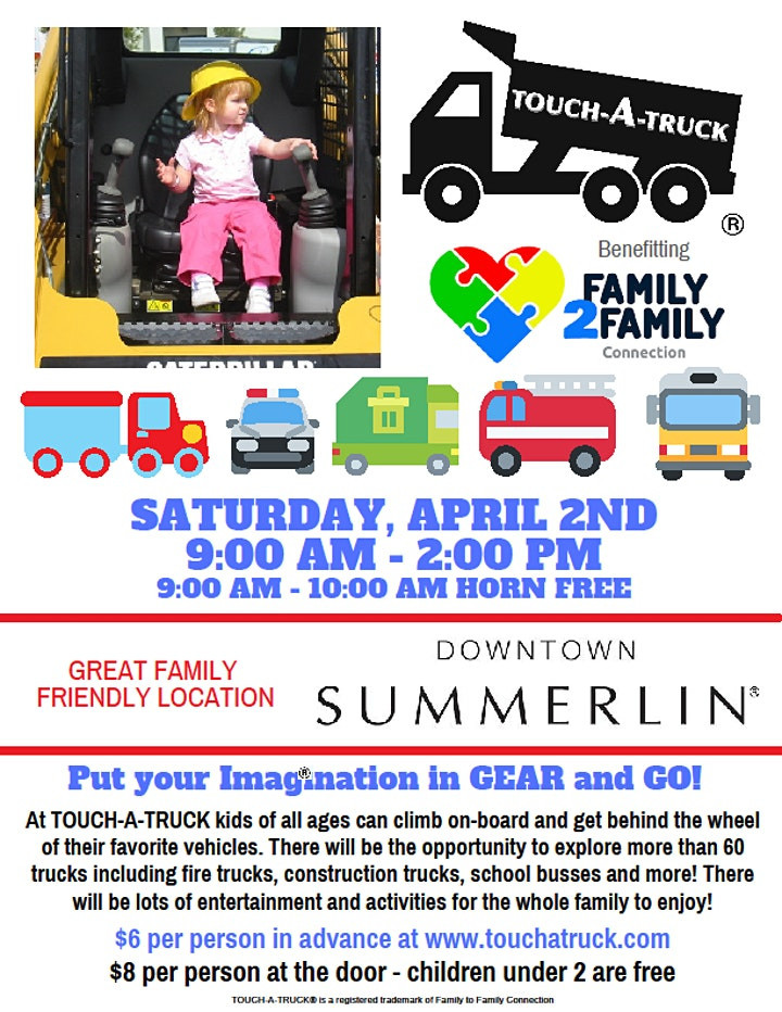 Let your kids explore fire trucks @ Touch-A-Truck