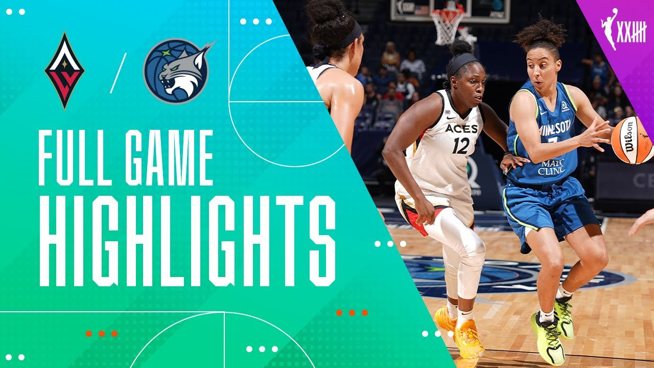 #4 The Las Vegas Aces lost to the Minnesota Lynx during the preseason.