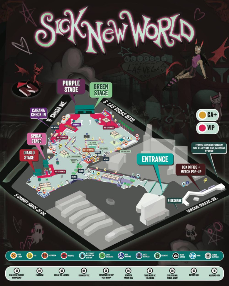 Sick New World Map