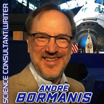 Andre Bormanis in Star Trek: The Next Generation, appearing at Star Trek Convention Las Vegas 2026: All 196 Guests Attending Andre Bormanis in Star Trek: The Next Generation, appearing at Star Trek Convention Las Vegas 2026: All 196 Guests Attending