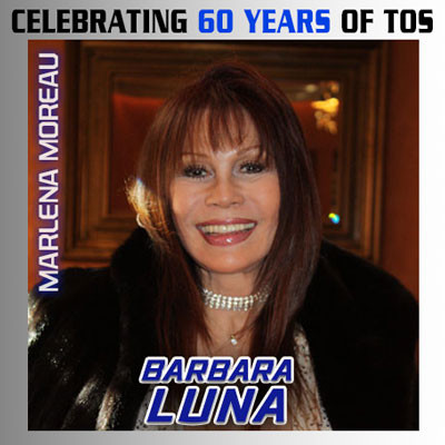 Barbara Luna as Marlena Moreau in Star Trek: The Original Series, appearing at Star Trek Convention Las Vegas 2026: All 196 Guests Attending Barbara Luna as Marlena Moreau in Star Trek: The Original Series, appearing at Star Trek Convention Las Vegas 2026: All 196 Guests Attending
