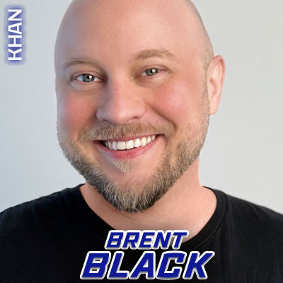 Brent Black as Khan, appearing at Star Trek Convention Las Vegas 2026: All 196 Guests Attending Brent Black as Khan, appearing at Star Trek Convention Las Vegas 2026: All 196 Guests Attending