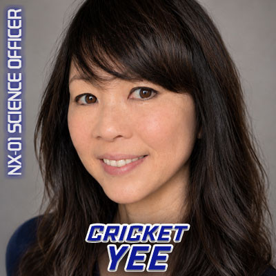 Cricket Yee as NX-01 Science Officer in Star Trek: Enterprise, appearing at Star Trek Convention Las Vegas 2026: All 196 Guests Attending Cricket Yee as NX-01 Science Officer in Star Trek: Enterprise, appearing at Star Trek Convention Las Vegas 2026: All 196 Guests Attending