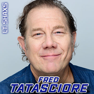 Fred Tatasciore as Lt. Shaxs in Star Trek: Lower Decks, appearing at Star Trek Convention Las Vegas 2026: All 196 Guests Attending Fred Tatasciore as Lt. Shaxs in Star Trek: Lower Decks, appearing at Star Trek Convention Las Vegas 2026: All 196 Guests Attending