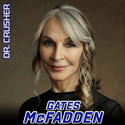Gates McFadden as Beverly Crusher in Star Trek: The Next Generation, appearing at Star Trek Convention Las Vegas 2026: All 196 Guests Attending Gates McFadden as Beverly Crusher in Star Trek: The Next Generation, appearing at Star Trek Convention Las Vegas 2026: All 196 Guests Attending