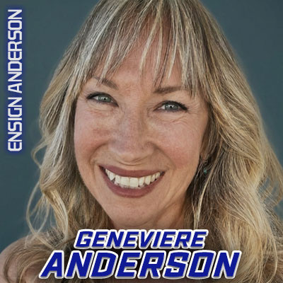 Geneviere Anderson, Phd as Ensign Anderson in Star Trek: Enterprise, appearing at Star Trek Convention Las Vegas 2026: All 196 Guests Attending Geneviere Anderson, Phd as Ensign Anderson in Star Trek: Enterprise, appearing at Star Trek Convention Las Vegas 2026: All 196 Guests Attending
