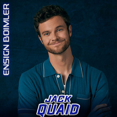Jack Quaid as Ensign Boimler in Star Trek: Lower Decks, appearing at Star Trek Convention Las Vegas 2026: All 196 Guests Attending Jack Quaid as Ensign Boimler in Star Trek: Lower Decks, appearing at Star Trek Convention Las Vegas 2026: All 196 Guests Attending