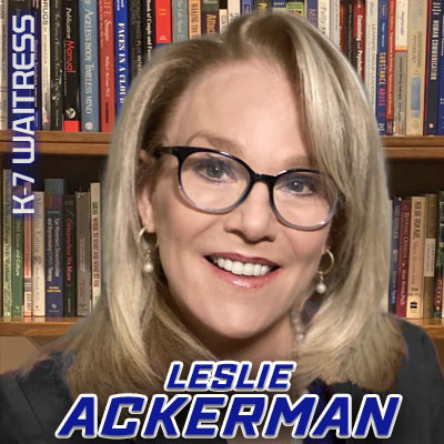 Leslie Ackerman as K-7 Waitress, appearing at Star Trek Convention Las Vegas 2026: All 196 Guests Attending Leslie Ackerman as K-7 Waitress, appearing at Star Trek Convention Las Vegas 2026: All 196 Guests Attending