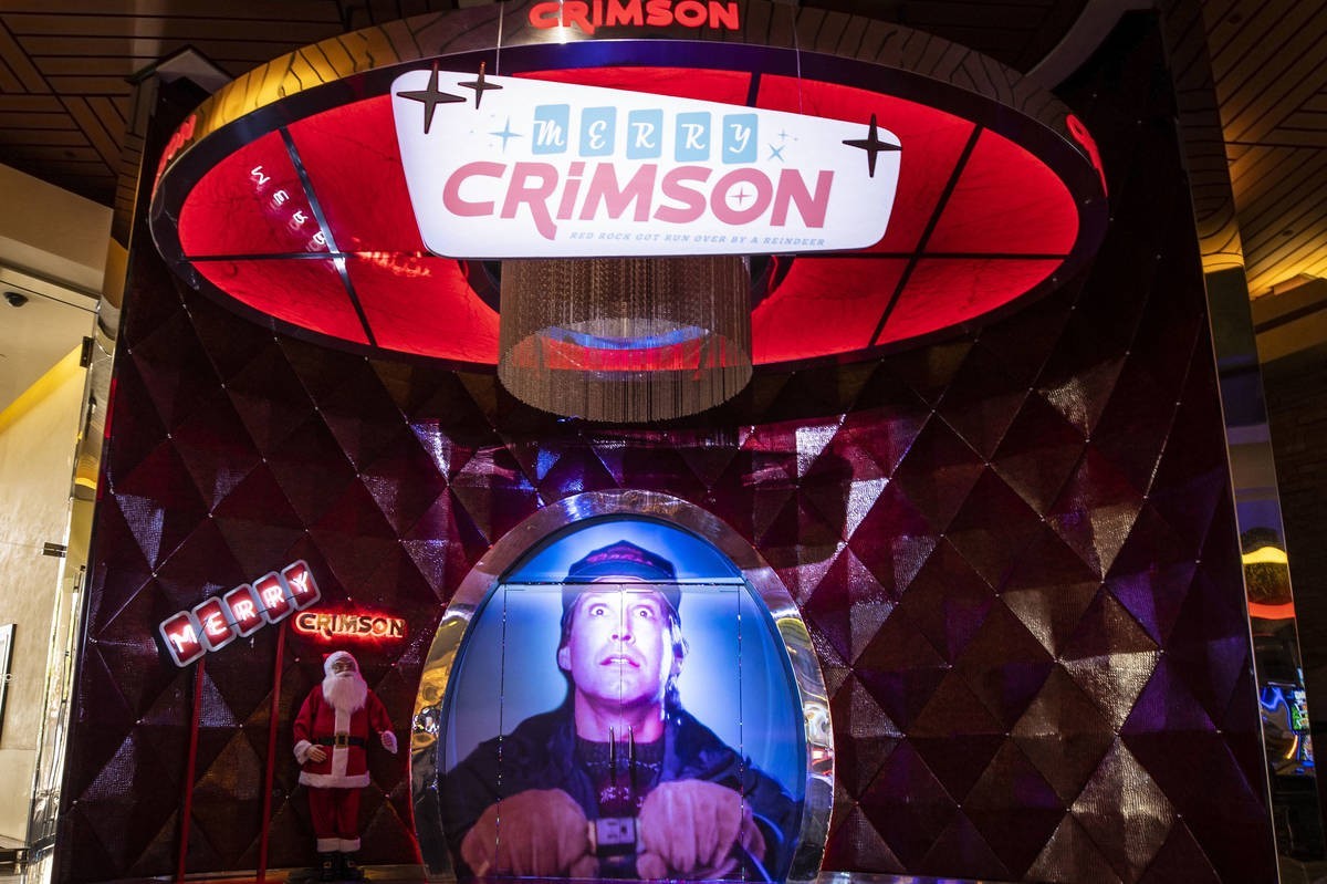 Merry Crimson: Holiday Pop-up Bursts Into Life at Red Rock Resort