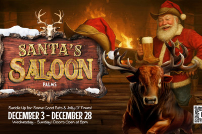 Santa’s Saloon Rides into Palms Casino Resort for a Wild, Naughty Christmas Takeover