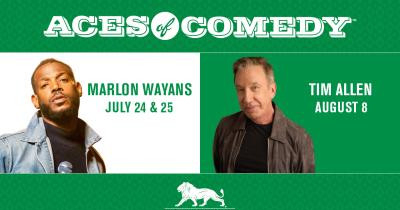Marlon Wayans & Tim Allen Join 2026 Aces of Comedy at MGM Grand